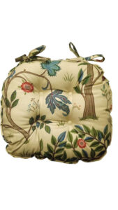 Kelmscott Tree - Piped Seat Pad | Surrey Linen Company