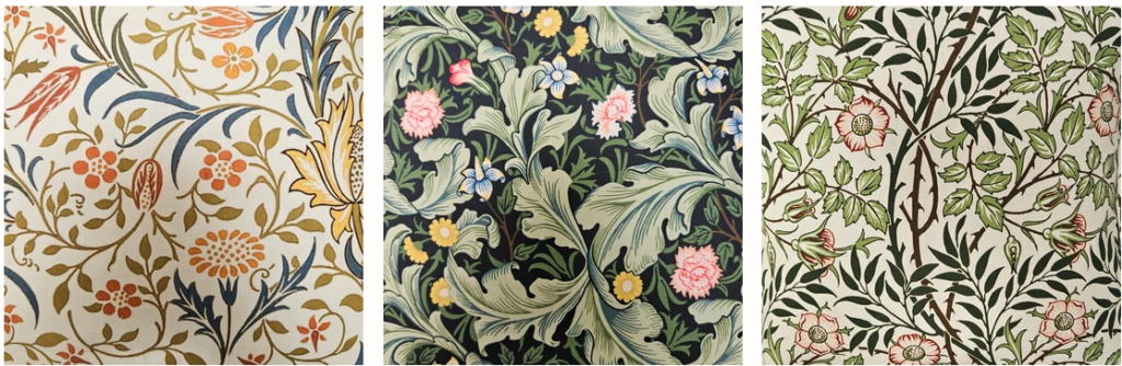 William Morris Range of floral designs