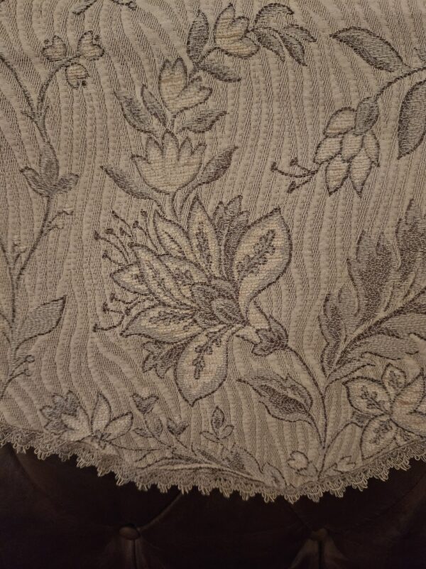 Floral Scallop Chair Backs & Arm Caps - Image 4