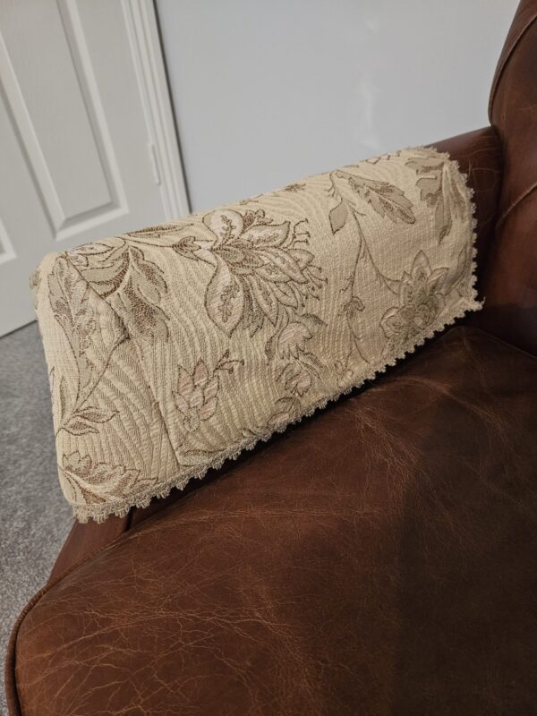 Floral Scallop Chair Backs & Arm Caps - Image 3