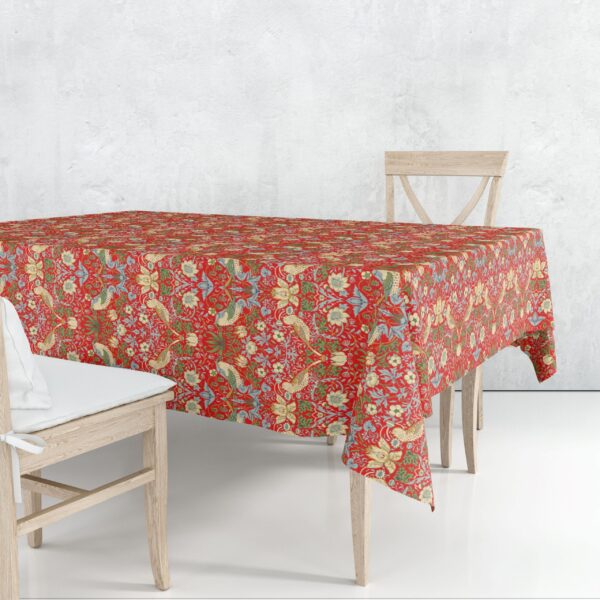 Strawberry Thief Red - Tablecloths