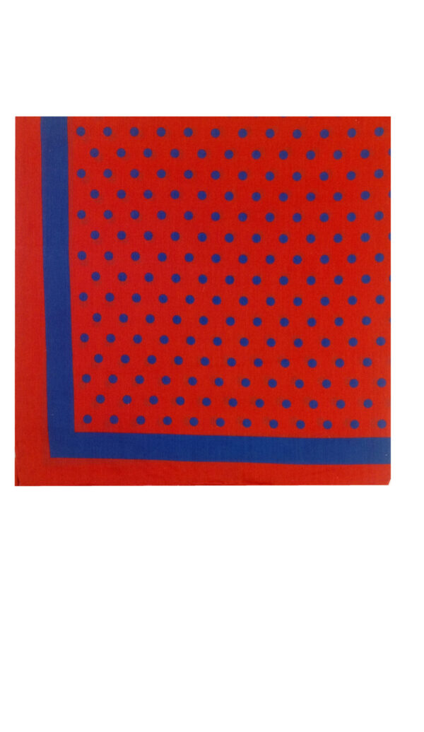 Handkerchief - Hand Rolled 30% Silk/70%Cotton Mixed Colours - Image 6