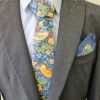 Tie - Navy Strawberry Thief