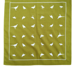 Bandana - Game Bird Green