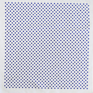 Bandanas - The Spot Collection - WHITE WITH NAVY SPOT