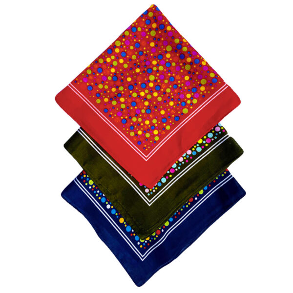 Bandana - Multi spots (3 pack)