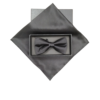 100% Silk Bow Tie and Handkerchief Gift Set - Image 2