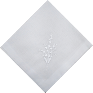 Lily of the Valley, White Ladies Handkerchief