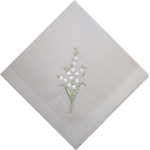 Lily of the Valley Ladies Handkerchief