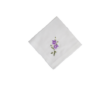 Ladies Floral Handkerchief - Iris - Image 4