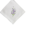 Ladies Floral Handkerchief - Pansy - Image 4