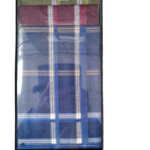 Handkerchiefs - Presentation Box of 3 Combed Cotton