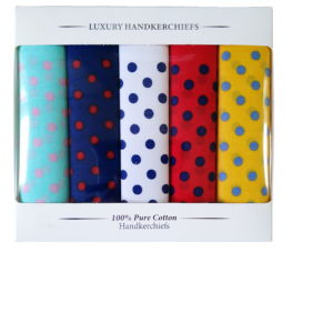 Bandanas - Spot Design in gift box (5 Pack)