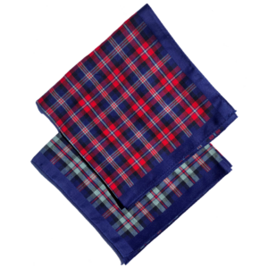 Handkerchiefs - Mens - Plaid (2 pack)