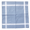 Handkerchief - Mens - Blue with Solid White Stripes (3 pack) - Image 2