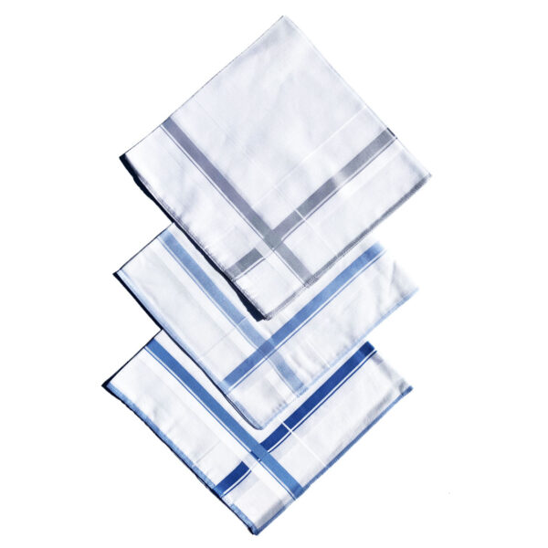 Handkerchief - Mens - Layered Striped (3 pack)