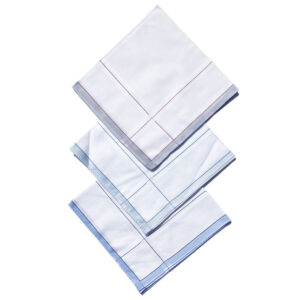 Handkerchief - Men's Layered Thin Stripe (3 pack)