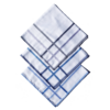 Handkerchief - Mens - Double Check Striped (3 pack)