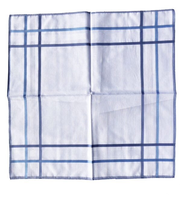 Handkerchief - Mens - Double Check Striped (3 pack) - Image 2