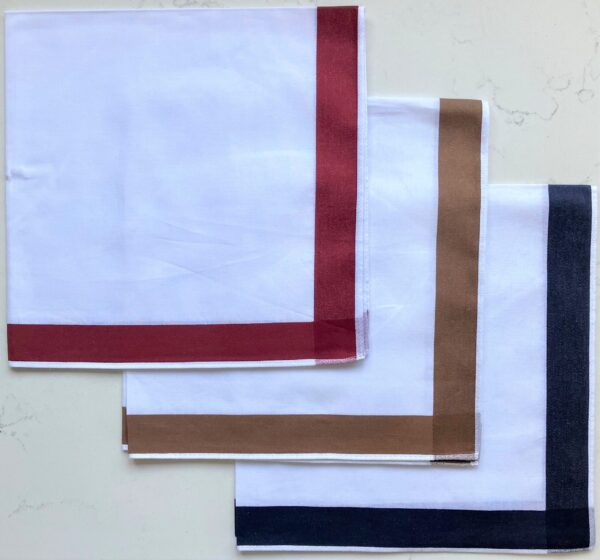 Handkerchief - Mens Assorted (3 pack)