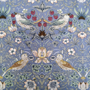 Strawberry Thief Blue - FABRIC / PVC
