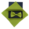 100% Silk Bow Tie and Handkerchief Gift Set - Image 4