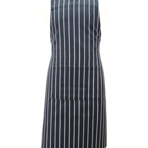 Butcher's Stripe Apron - Navy