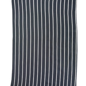 Butcher's Stripe Tea Towel - Navy