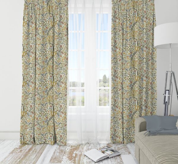 Flora - Lined Curtains
