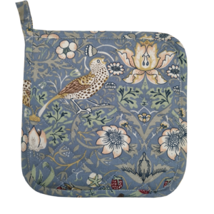 Strawberry Thief Blue - Pot Holder
