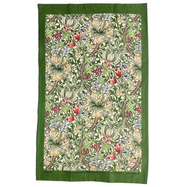Golden Lily - Tea Towel - Image 2