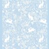 Forest Life Blue - Tea Towel
