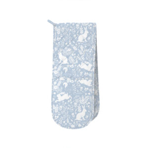 Forest life Blue - Double Oven Glove