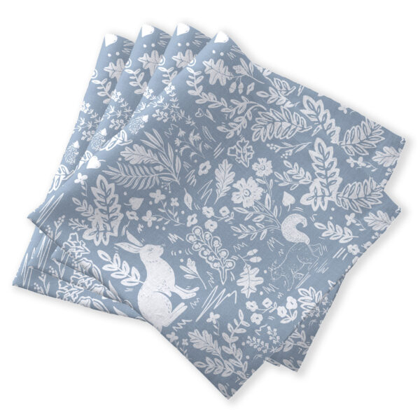 Forest Life Blue - Napkins (4 pack)