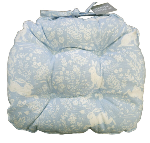 Forest Life Blue - Piped Seat Pad