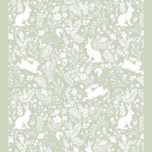 Forest Life Green - Tea Towel