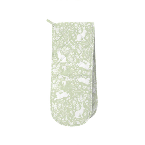 Forest Life Green - Double Oven Glove