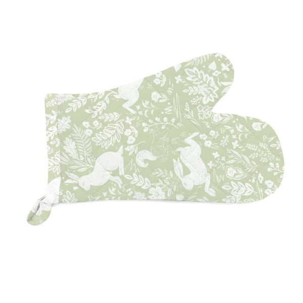 Forest Life Green - Oven Mitt