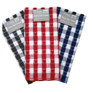 Hearts Terry Tea Towel