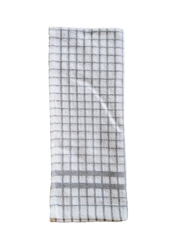 Small Check Terry Tea Towel - Image 5