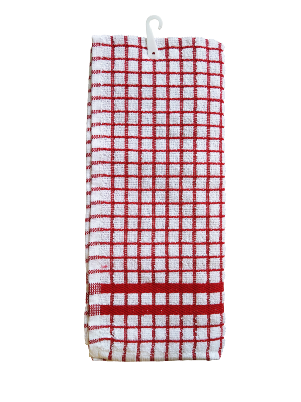 Small Check Terry Tea Towel - Image 2