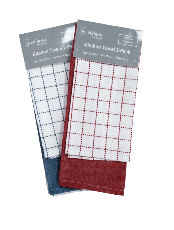 Cotton Tea Towels - 2 Pack