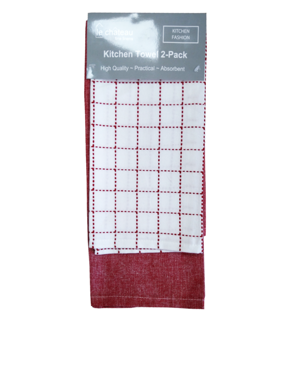 Cotton Tea Towels - 2 Pack - Image 2