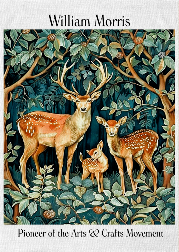 Deer - Tea Towel