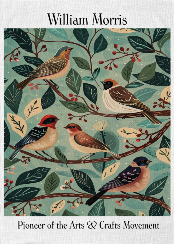 Birds - Tea Towel