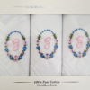 Presentation Box of Pink Embroidered Initial Ladies' Handkerchiefs (3 Pack) - Image 8