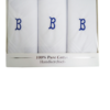 Men's Embroidered Initial Handkerchief's - Image 2