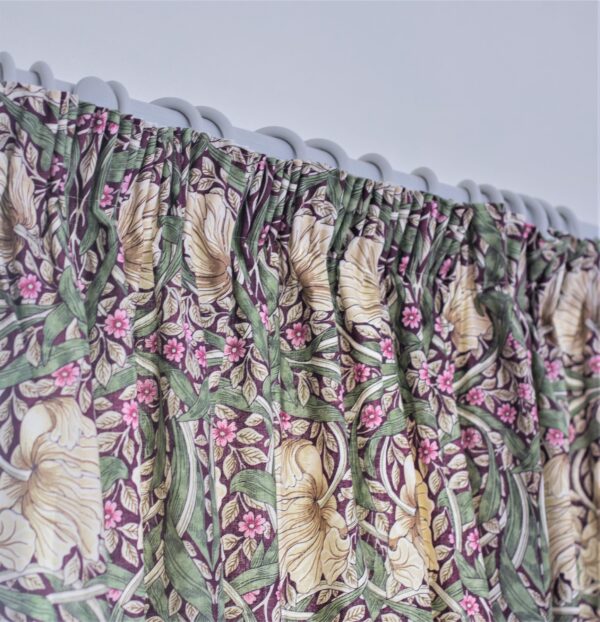 Pimpernel Aubergine - Lined Curtains - Image 2