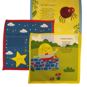 Handkerchief - Children's Nursery Rhymes (3 pack)