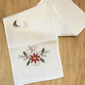 Poinsettia Table Runner